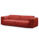 3-Sitzer Sofa HUDSON Webstoff Saia: Karminrot