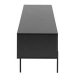 Tv-meubel Crandon zwarte essenhouten look/zwart - Breedte: 180 cm