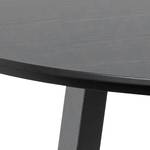 Table Kelaa Partiellement en bouleau massif - Noir