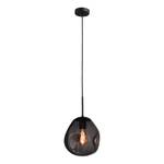 Hanglamp Lava gepoedercoat staal / glas - 1 lichtbron