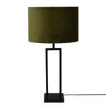 Lampe Veneto Acier thermopoudré / Velours - 1 ampoule - Vert / Noir - 37 x 68 cm