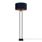 Lampadaire Veneto Acier thermopoudré / Velours - 1 ampoule - Bleu / Noir