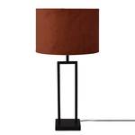 Lampe Veneto Acier thermopoudré / Velours - 1 ampoule - Cuivre / Noir - 37 x 68 cm