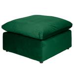 Repose-pieds Nizza Hêtre / Polyester - Vert - 102 x 102 cm