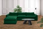 Poggiapiedi Nizza Faggio / Poliestere - Verde - 102 x 102 cm