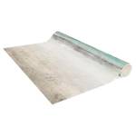 Tapis en vinyle Horizon turquoise I Vinyle / Polyester - 80 x 160 cm