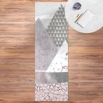 Tappeto Paesaggio di montagna astratto Vinile / Poliestere - 100 x 300 cm