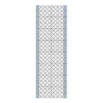 Tapis vinyle carrelage Soleil gris Vinyle / Polyester - 80 x 240 cm