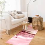 Tapis en vinyle Montagne abstraite rose Vinyle / Polyester - 70 x 210 cm