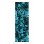 Vinyl vloerkleed Turquoise Druppels Vinyl/polyester - 80 x 240 cm