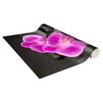 Orchideenbl眉ten Vinylteppich auf Steinen