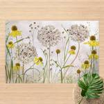 Vinylteppich Allium und Helenium Vinyl / Polyester - 150 x 100 cm