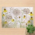 Tapis en vinyle Allium et Helenium Vinyle / Polyester - 180 x 120 cm