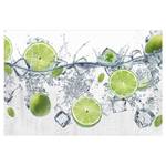 Tapis en vinyle Citron frais Vinyle / Polyester - 150 x 100 cm