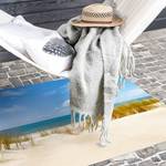 Tappeto Spiaggia Mare del Nord Vinile / Poliestere - 180 x 120 cm