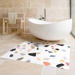 Tapis vinyle Terrazzo et pépites d’or Vinyle / Polyester - 90 x 120 cm