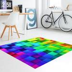 Tapis en vinyle Dés 3D Vinyle / Polyester - 40 x 40 cm