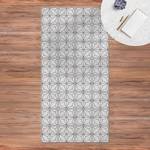 Tapis en vinyle carrelage Étoile Vinyle / Polyester - 120 x 240 cm