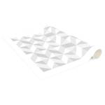 Tapis en vinyle Effet 3D géométrique Vinyle / Polyester - 100 x 200 cm