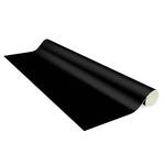 Tapis en vinyle Noir profond Vinyle / Polyester - 100 x 100 cm