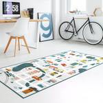 Vinyl vloerkleed Kleine Stad Vinyl/polyester - 100 x 200 cm