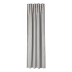 Rideau à passants Harp Dimout Polyester - 130 x 250 cm - Gris clair