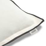 Housse de coussin Look Lin - 38 x 38 cm - Blanc