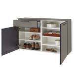 Wandkast Unica MDF/staal - 125 x 76 cm - Taupe