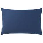 Kissenhülle Zig Zag Lines Baumwolle / Polyester - Blau - 40 x 60 cm