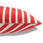 Kussensloop Organic Waves katoen - 30 x 50 cm - Rood