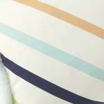 Kissenhülle Fringed Diagonal Baumwolle - Multicolor - 30 x 50 cm