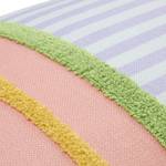 Housse de coussin Funny Stripe Coton / Polyester - Multicolore - 40 x 60 cm