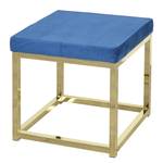 Tabouret Traveston Acier / Polyester - Bleu