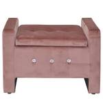 Zitbank Corupa I MDF/polyester - Oud pink