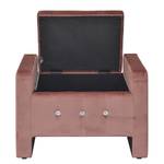 Zitbank Corupa I MDF/polyester - Oud pink