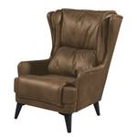 Oorfauteuil Manesa Microvezel Toini: Vintagebruin - Zonder hocker