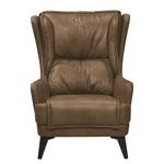 Oorfauteuil Manesa Microvezel Toini: Vintagebruin - Zonder hocker