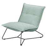 Fauteuil Tutu microvezel - Corduroy Fjella: Mint - Zonder hocker - Zonder armleuningen