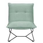 Fauteuil Tutu microvezel - Corduroy Fjella: Mint - Zonder hocker - Zonder armleuningen