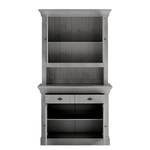 Massives Buffet Lysbro Kiefer massiv - Kiefer Grau - Breite: 108 cm