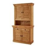 Houten buffetkast Lysbro massief grenenhout - Geloogd grenenhout - Breedte: 108 cm