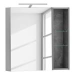 Armoire de toilette Alessio Gris - Bois manufacturé - 72 x 75 x 16 cm