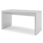 Schreibtisch Bellbird MDF - Hochglanz / Weiß - 140 x 75 cm