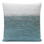 Kissenhülle Russel Polyester / Viskose - Aqua - 40 x 40 cm