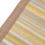 Plaid Limbo Polyester / Coton - 150 x 200 cm - Jaune moutarde