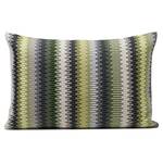 Housse de coussin Miracle Coton - Vert - 40 x 60 cm