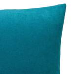 Housse de coussin Darco Polyester - Bleu pétrole - 40 x 40 cm