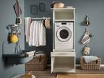 Armoire Laundreezy - 1 abattant Blanc