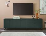 Tv-meubel MOSGRON donkergroen/zwart