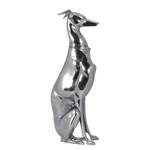 Statue Dog Aluminium - Argenté